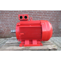 75 KW  1485 RPM Asmaat 55 mm  B3  IE3. Used.